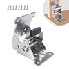 Folding Bracket 0° 90° 180° Iron Folding Lock Extension Table Chair Bed Leg Foldable Support Brackets Hinge Self Lock Hinges