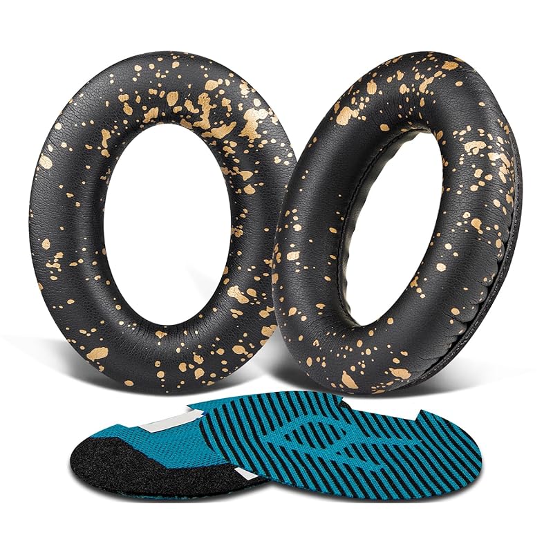 

SoloWIT ear pads ear cushion for replacement Bose QuietComfort 15 QC15 QC25 QC35 QC2 Ae2 Ae2i Ae2w SoundTrue & SoundLink Around Compatible with Ear