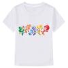 Children's Summer Boys and Girls Tops Cartoon Funny T-Shirt