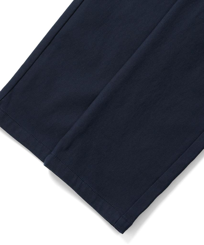 KULTE Men'S Fleece-Lined Elastic Waist Chino Pants Navy