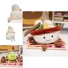 Giocattolo di Peluche Unico 12cm Divertente Forma di Noodle Ramen Design Realistico e Creativo