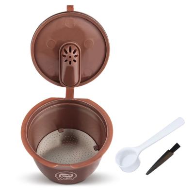 1 Set for Dolce Gusto Coffee Capsule Recyclable Reusable Plastic Espresso Coffee Filter for Coffee Maker