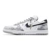 Nike Duże Niskie Godfather Antypoślizgowe, Odporne na Ścieranie, Oddychające Niskie Buty Skateboardowe Męskie Czarne Szare 355152-106(Drużyna1576-)