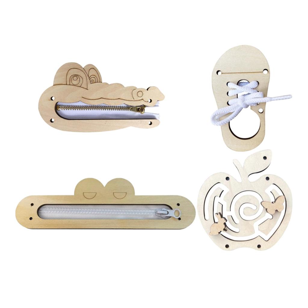 Montessori Busy Board Early Educational Toy DIY Material Teaching Props