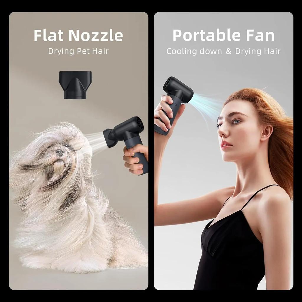 180,000RPM Powerful Turbo Jet Fan Mini Portable High Speed Electric Blower Outdoor Handheld Car Vacuum Cleaner