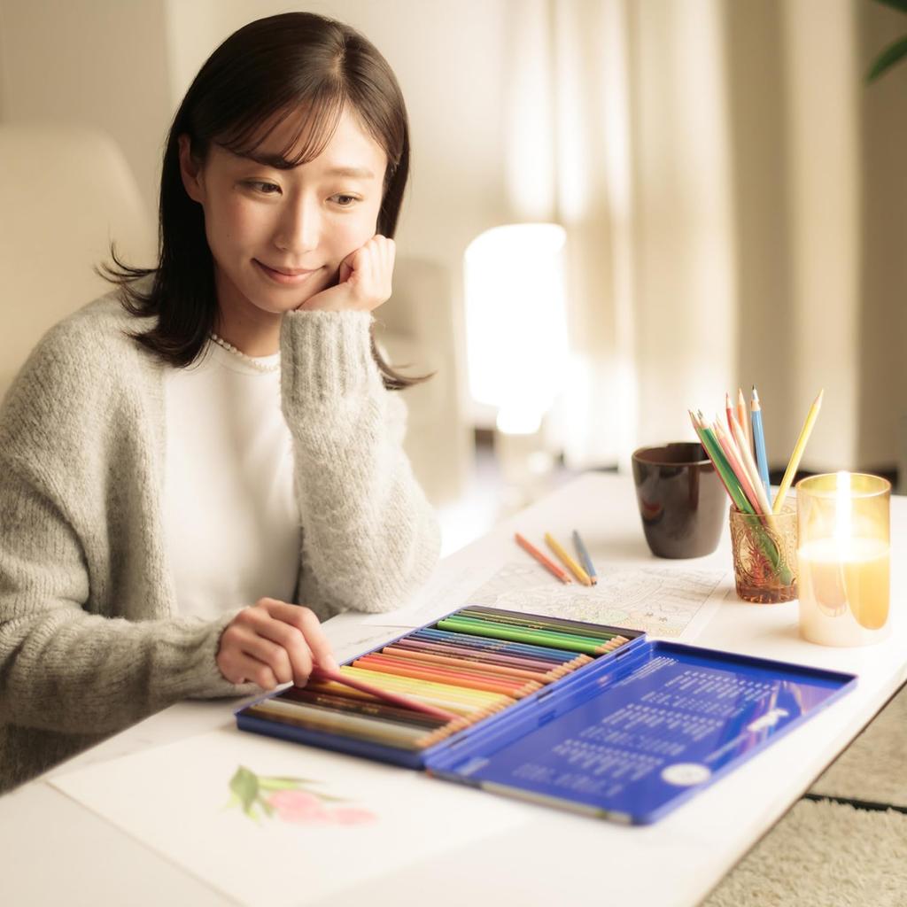 Shachihata Artline Colored 36 Pencils, Colors, KCP-36C/H