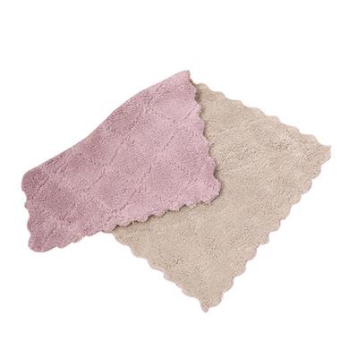 Microfibre 16 * 27.5cm Thick Ultra Soft Cleaning Dust Cloth Towel For Car Home