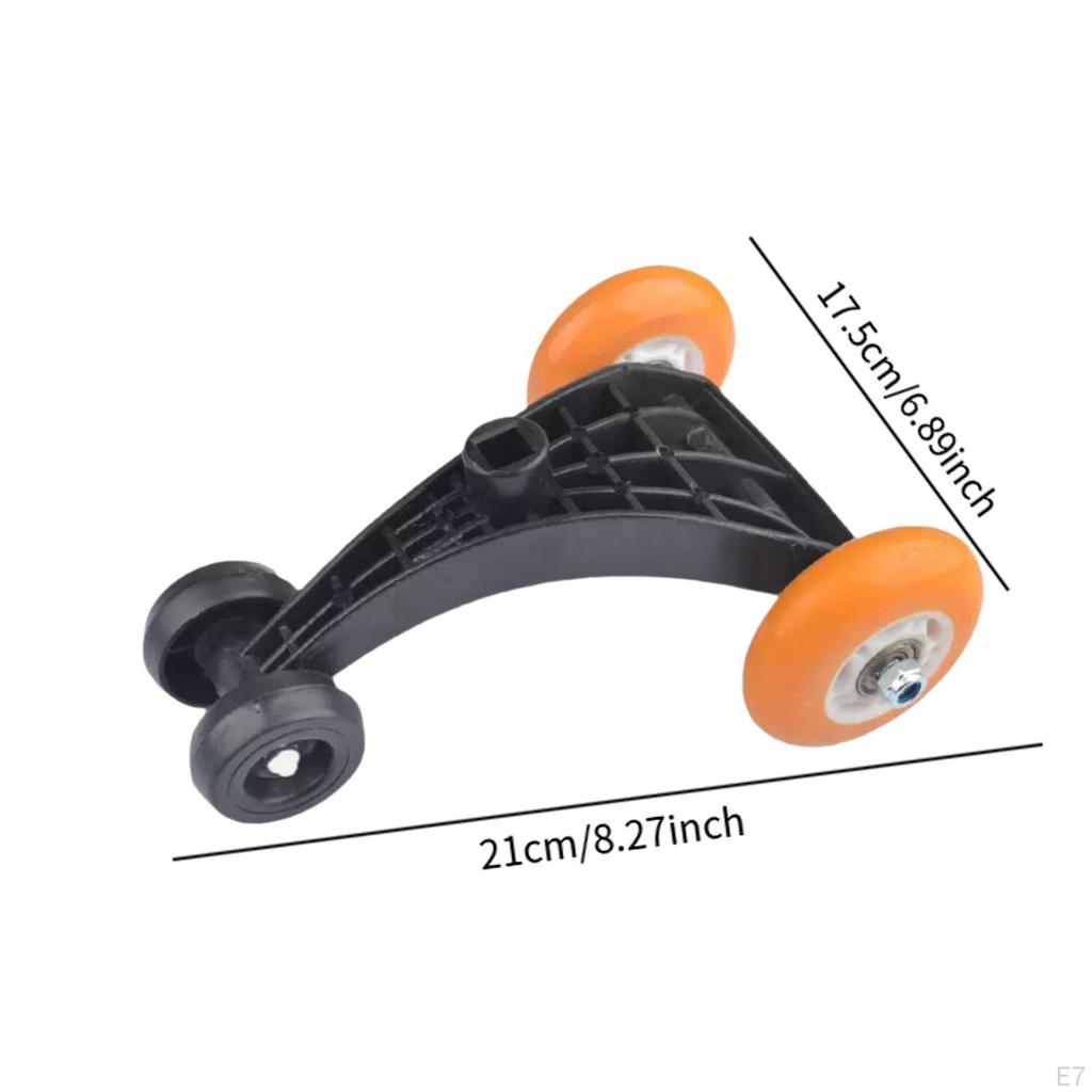 Car Front Wheel Replacement Heavy Duty Stability Three Legged Repair Part Wear Resistant