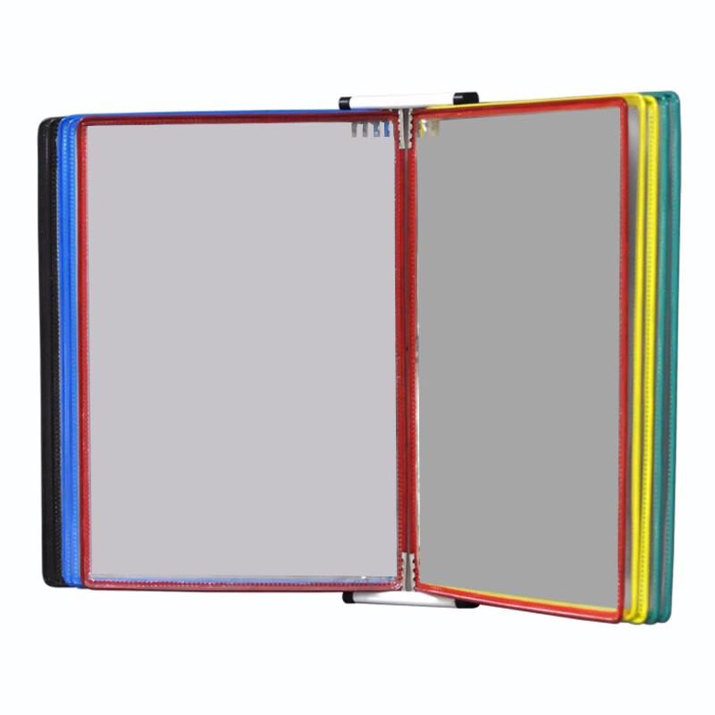 Zhuangdekuai A4 Wall-Mounted Flip File Holder