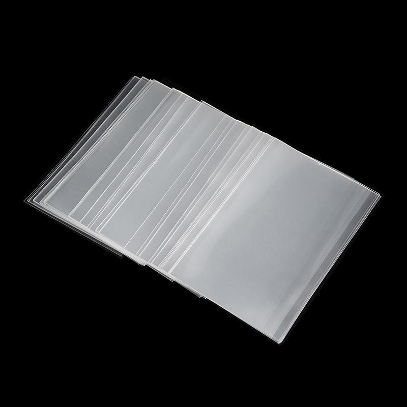 50Pcs Korea Card Sleeves Clear Acid Photocard Holographic Protector Film Album