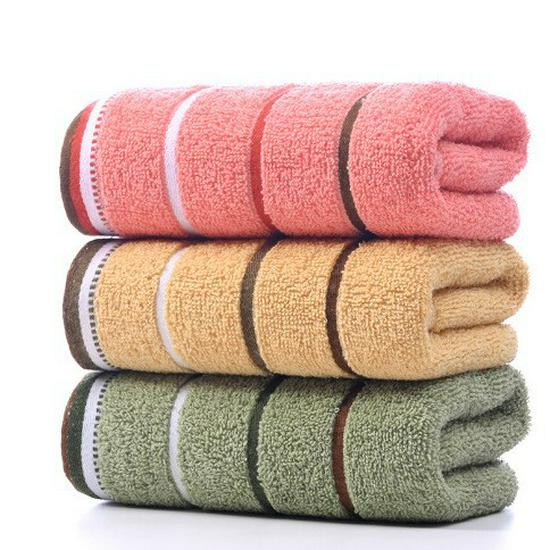 

Gaoyang Thick Cotton Absorbent Towel 16 Spirals for Home, Hotel, and Salon with Custom Embroidery 35x75