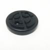 4 Pcs Black Round 115Mm*20Mm Round Rubber Arm Pads For Car Suv Lift Accessories