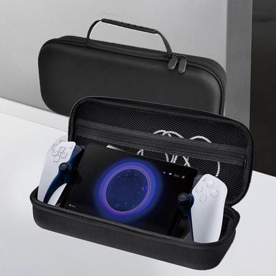 Carrying Case for Playstation Portal Storage Bag EVA Hard Shell Shockproof Protective Cover with Kickstand for PS Portal Console