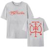 Y2k Tops Sigil T Shirt Florence The Machine Tees Cotton Short Sleeve Casual Loose Streetwear Graphic Printing Clothing Unisex