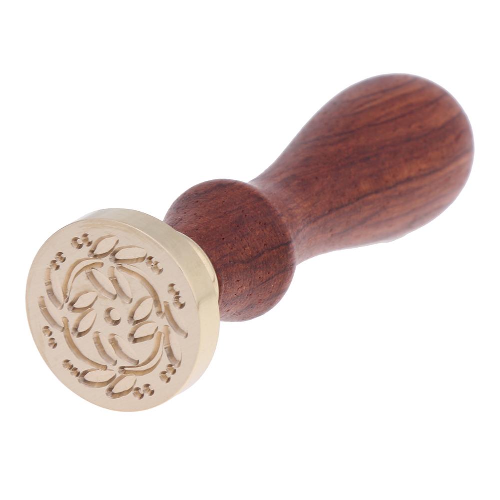 

Retro Wood Stamp Classic Sealing Wax Seal Vintage DIY Stamp Gift Post Decor
