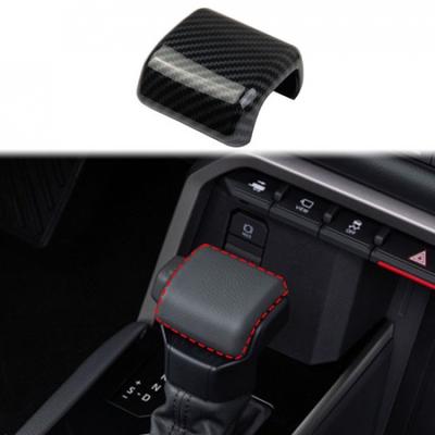 Carbon Fiber Style Gear Shift Knob Head Cover Trim For Toyota Tacoma 2024+