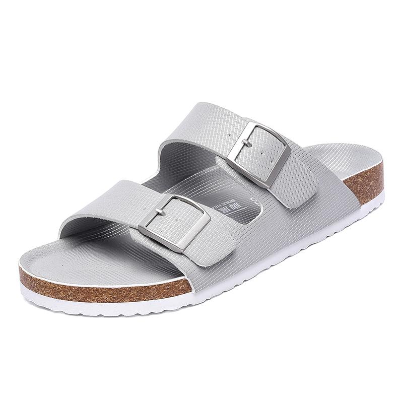 Leather Men Sandals Summer Men's Sandals Women Slippers Outdoor Beach Casual Shoes Zapatos Hombre Durable Non-Slip Luxury Shoes