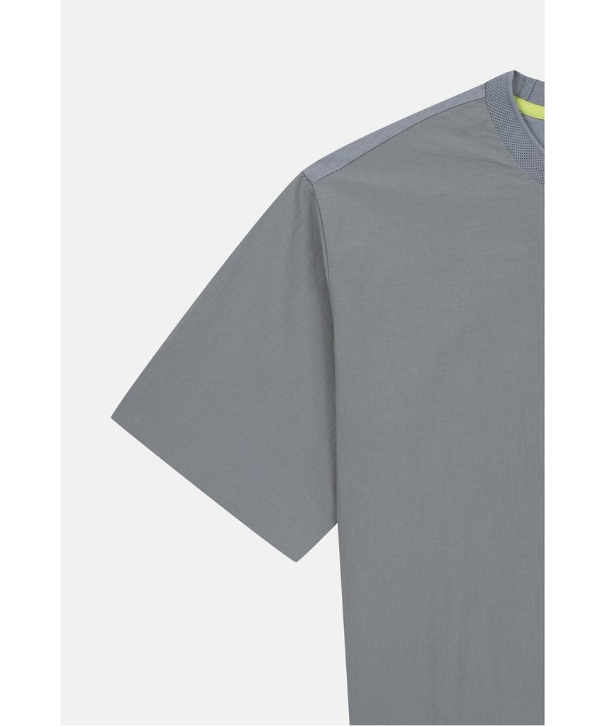 Koolongseupocheu Men'S Daypack Loose Fit Round Neck Short Sleeve T-Shirt Tltcm26681Loc