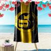 Young Boys Print Beach Towel, Large Soft Quick Dry Towel for Beach Camping Swimming