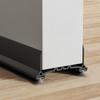 With Brushes Door Draft Stopper 96cm Soundproof Weather Stripping Door Seal Insect Prevention Dustproof Design Door Sweep