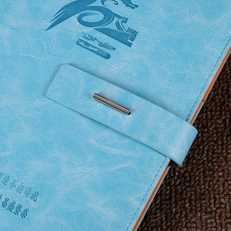 Business Loose-Leaf Notebook with Buckle - Notepad Gift Box Set