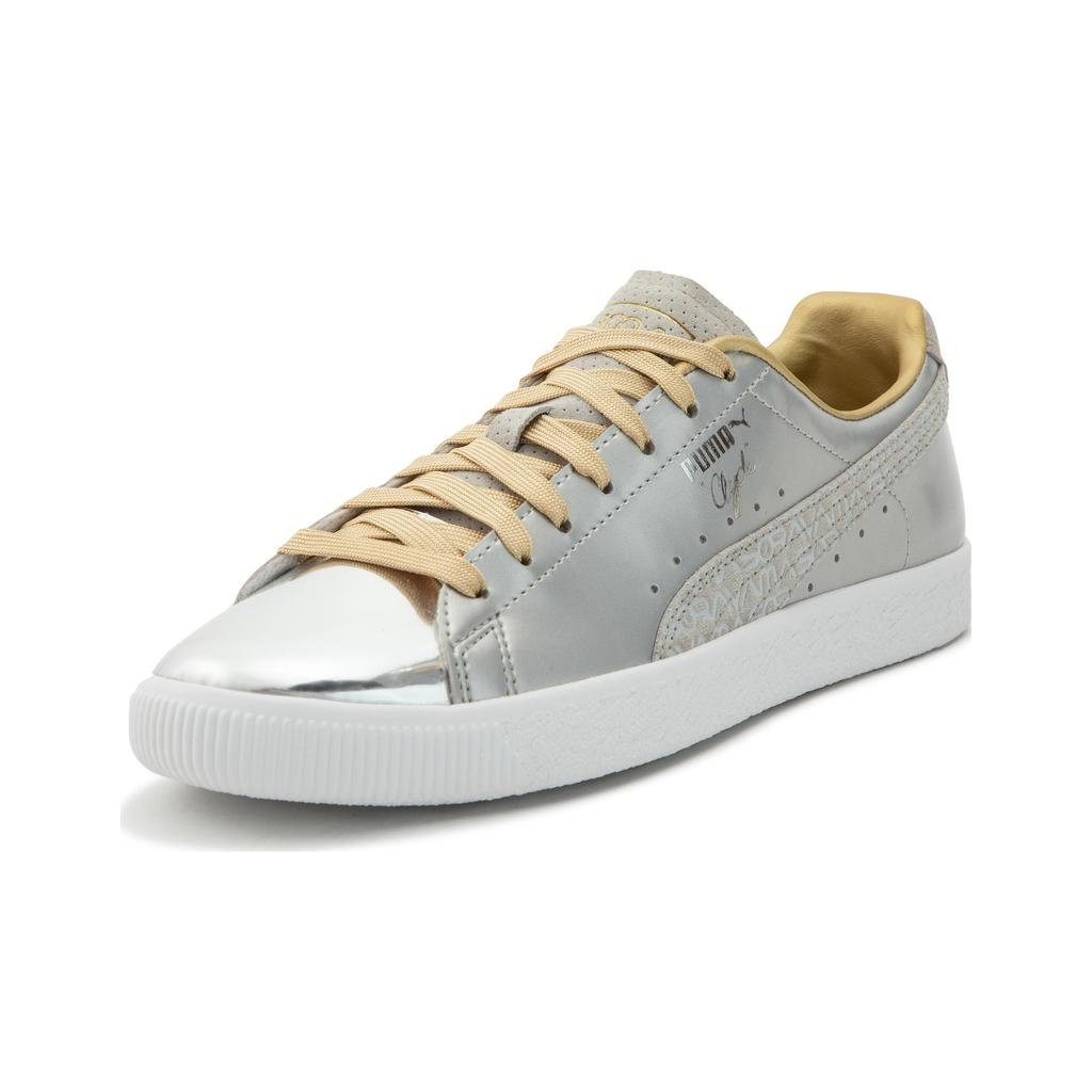 Puma Clyde Sorayama Srebrno-Złote Unisex Trampki Puma-Srebrne Puma-Złote 394496-01