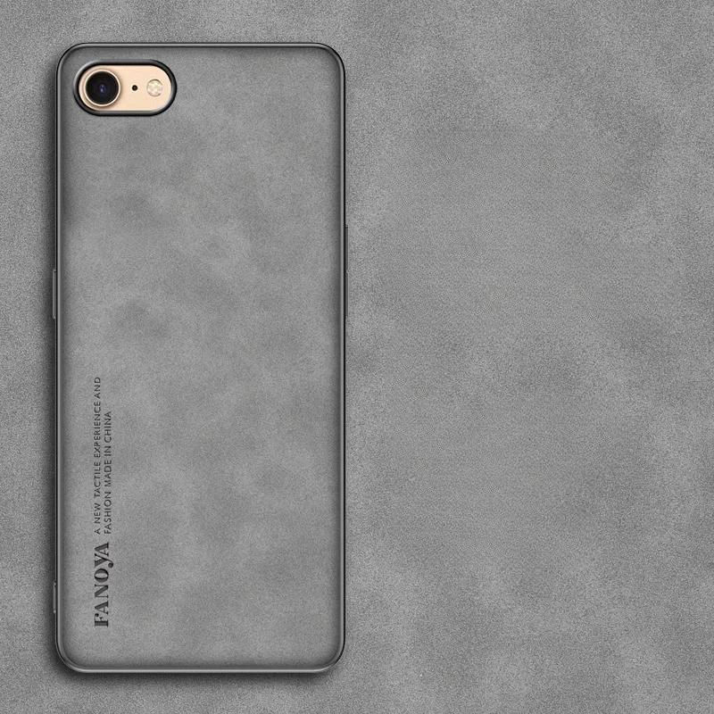 

Роскошный простой кожаный чехол для iPhone 16E 16 E матовый силиконовый противоударный защитный чехол-бампер для iPhone SE 4 2025 SE4 5G iphone 16E серый