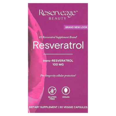 Resveratrol, 30 vegetariske kapsler