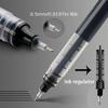 50pcs Quick-Dry 0.5mm Fine Tip Rollerball Pens, Lightweight Plastic Visible Ink Writing Pens, Suitable for School and Office
