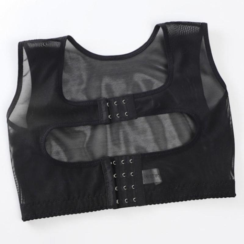 

Невидимый корсет для коррекции фигуры, женский корректор осанки на груди, пояс для поддержки плеч и спины, корсет для коррекции осанки для здоровья S чёрный