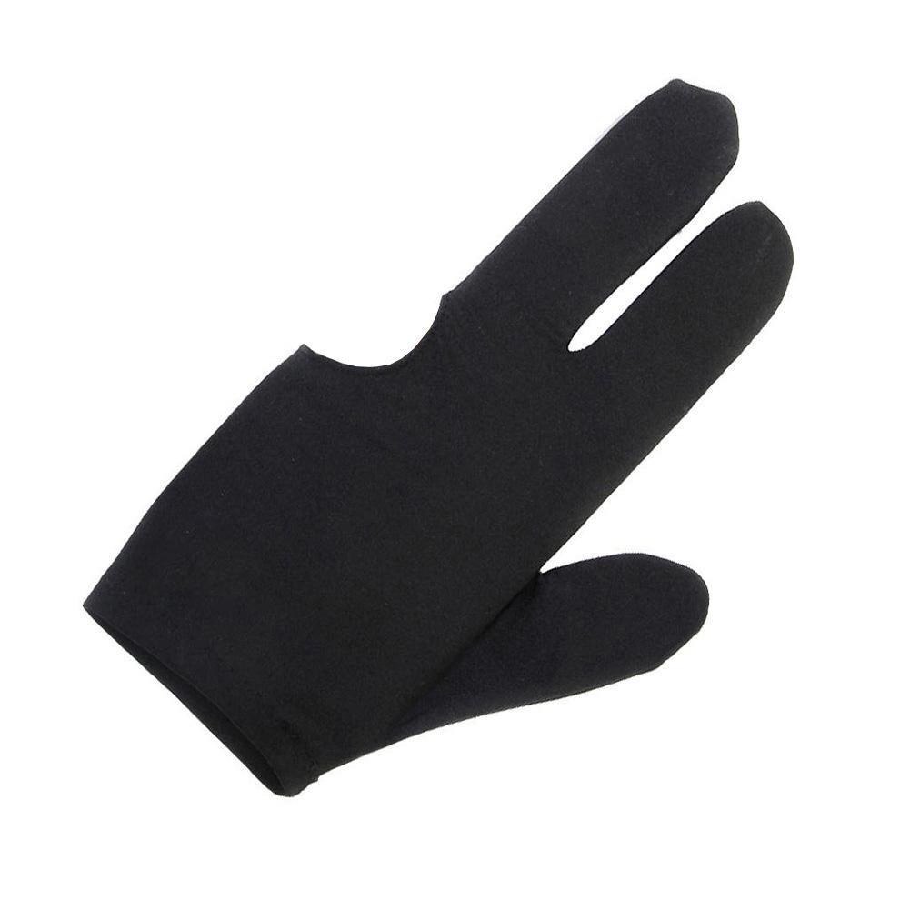 Quality 1Pc three Fingers Gloves Cue Billiard Pool Shooter Gloves Snooker Tool