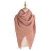 140cm Square Soft Women Scarf Solid Color Winter Warm Shawl Hijabs Blanket Wrap Pashmina Neckerchief Echarpe Bufanda Scarves