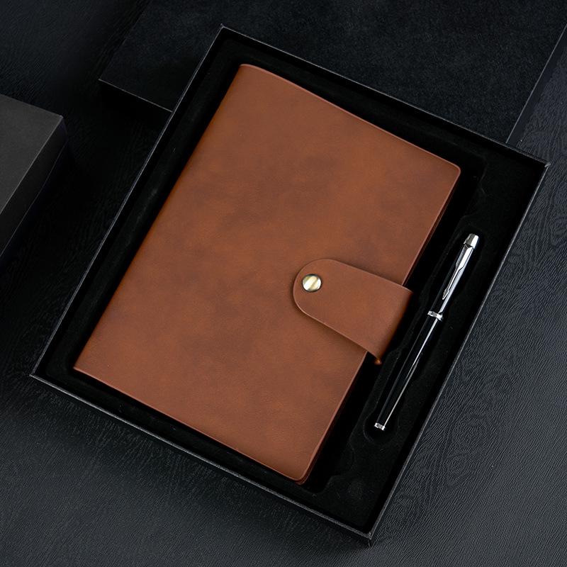A5 Detachable Loose-Leaf Notebook: Customizable Business Notepad with Printable Logo