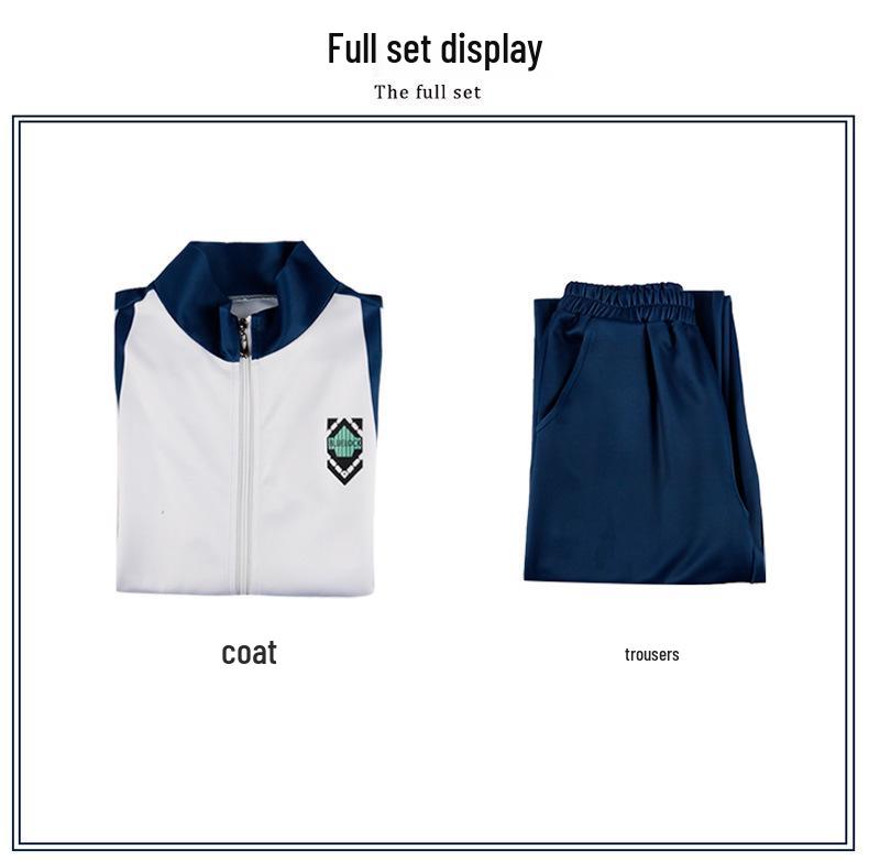 2025 Blue Lock Cosplay Dámský a Pánský Sako s Dlouhým Rukávem Sportovní Kostýmová Sada