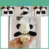 Soft Panda Plush Keychain Cute Black Animal Toy Bag Charm For Kids And Adults