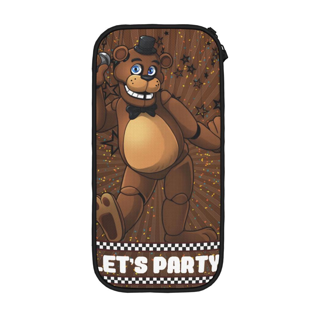 Cute FNAF At Freddys Pencil Cases Pencil Box Pen Kids Big Capacity Bags Students School Gifts Accessories