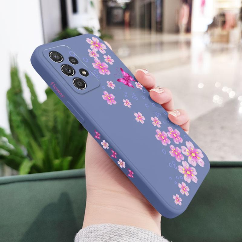 Butterfly In Bloom Case For Samsung A56 A36 A26 A17 A16 A07 A06 A54 A34 A14 A15 A25 A35 A55 A73 A53 A33 A23 A13 A72 A32 A22 5G