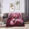Warm Blanket Boy Girl Travel Helluva Boss Loona Throw Blanket  Flannel Bedspread For Outdoor Print Sofa Bed Cover