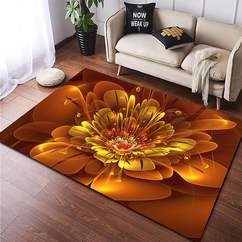 Colorful Magical Fantasy Abstract Art Printed Carpet for Living Room Home Decoration Mats Boho Rugs Area Rug for Bedroom