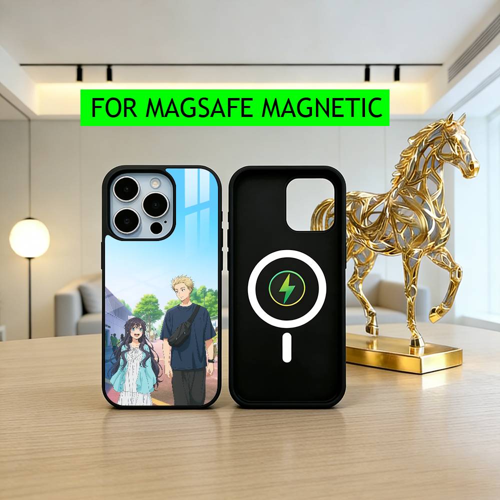 Kaoruko W-Waguri Rintaro T-Tsumugi-ES Phone Case For iPhone17,16,15,14,13,12,11 Plus,Pro Magnetic with Magsafe Wireless Charging