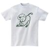AWESOMEUS Ha! Cat Black 2Color T_Shirts