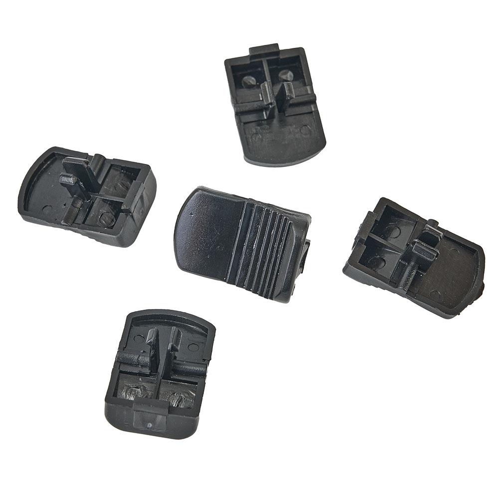 Machine Accessories 5pcs Angle Grinder Switch Button Repair Parts Plastic Black For Bosch GWS6/8-100/125 FF03-100A Power Tool