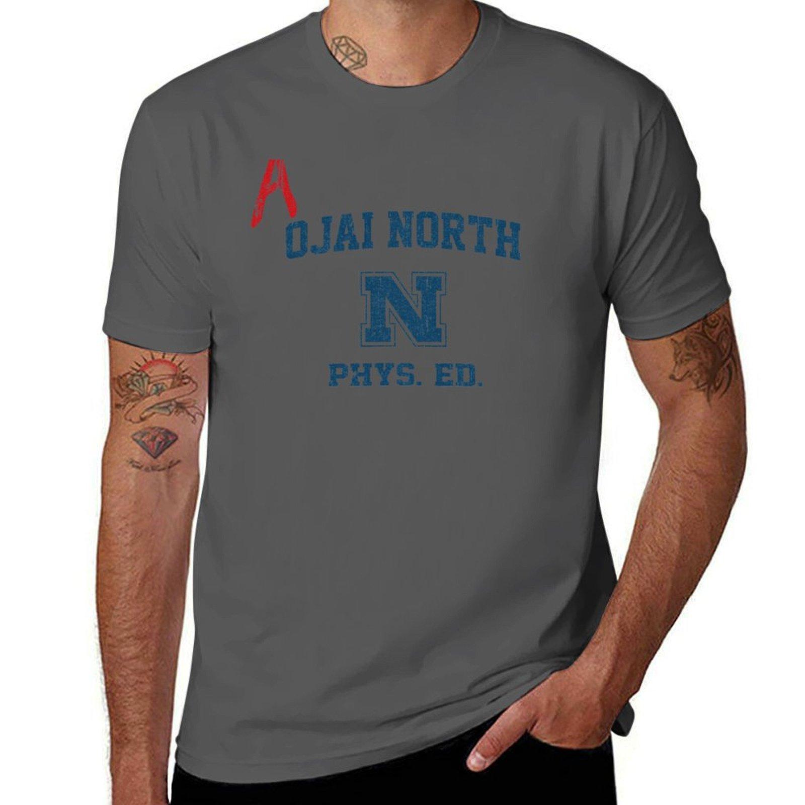 

Letter t (Scarlet Ed Easy graphic Ojai Variant) 100% North - t man shirts cotton shirts T-Shirt man for A Phys 4XL