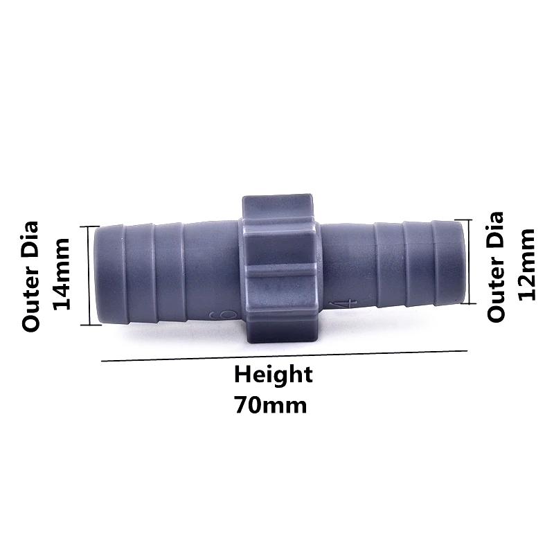 

2-50 PCS Hose Simple Adapter Fish Tank Hose Coupling Pagoda Reducer Connector Garden Hose Aquarium Adapter 2 pieces