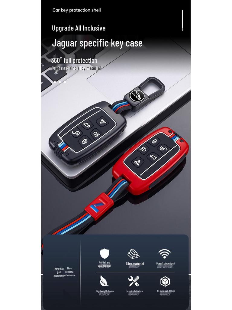 Jaguar Schlüsselhülle: XFL, XEL, E-Pace, F-Pace, F-Type, I-Pace, XJ, XE Modelle - Schutzhülle für Frauen