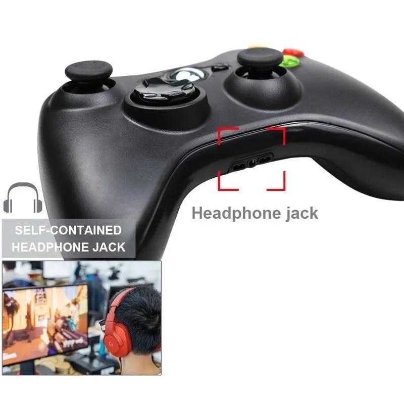 Xbox 360 Konsol Oyun Aksesuarları için Kablolu USB Oyun Kumandası PC Windows 7/8/10 için Joystick Gamepad