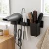 Plastic Wall Mount Hair Dryer Holder Detachable Cup Blow Dryer Wall Holder  Shower