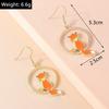 Cute Cartoon Animal Cat Dog Puppy Earrings for Women Dinosaur Drop Earrings Girls Party Holiday Jewelry Gifts