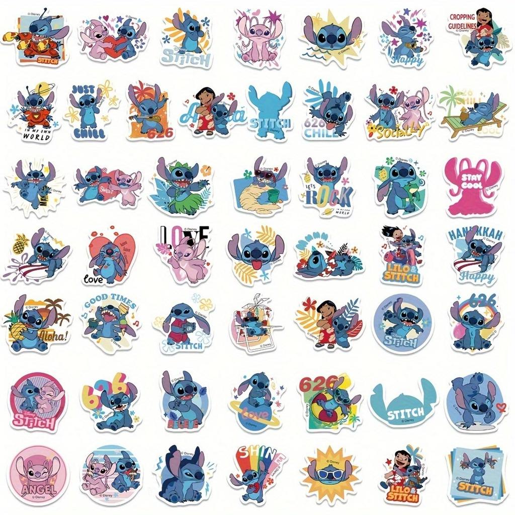 Stickers Lilo and Stitch Lilo & Stitch Sticker Pack Stickers Set of Stickers 50 Pcs
