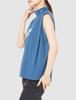 Lee Official Sleeveless Mockneck Size XS Tee, Women's, Blue,